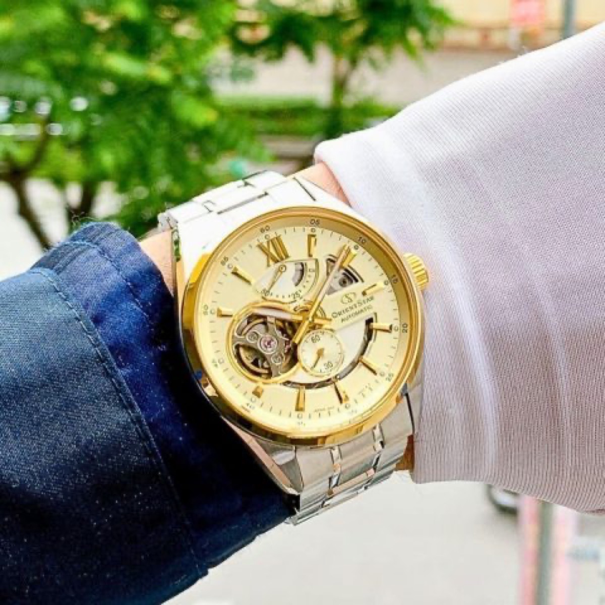 Đồng Hồ Orient Modern Skeleton Nam RE-AV0124G00B